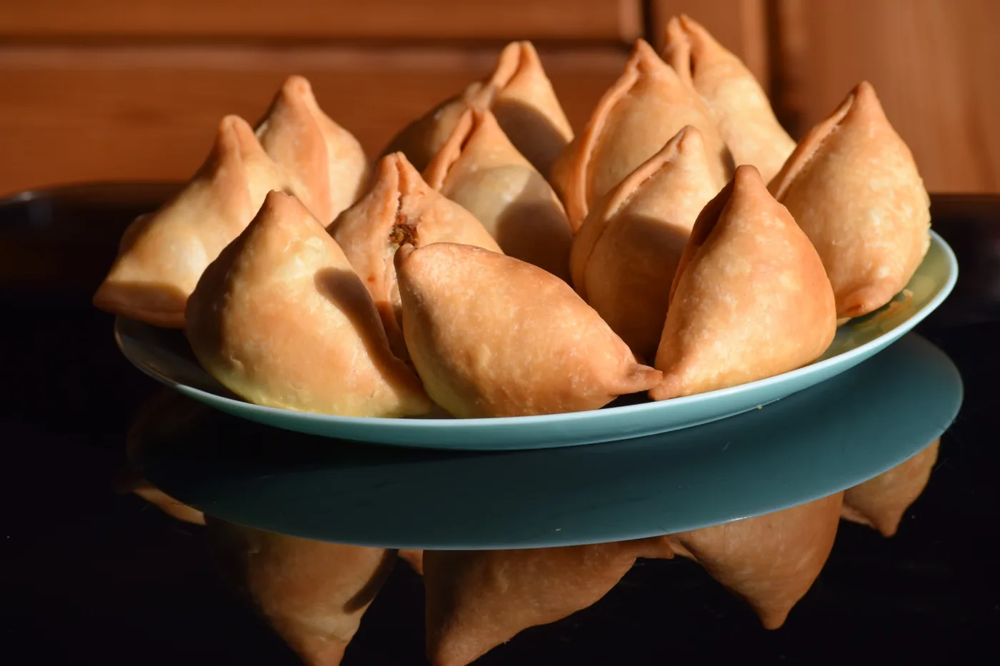Samosas prepared by foodfoodfoodies