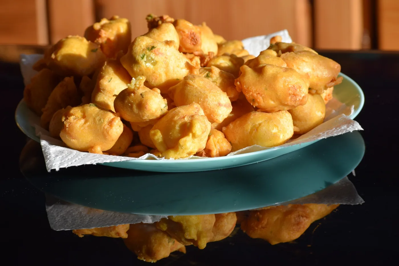 Pakoda platter prepared by foodfoodfoodies