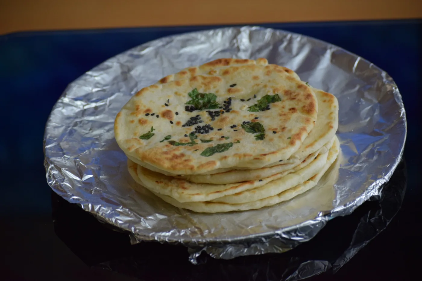 Fresh kulcha prepared by foodfoodfoodies
