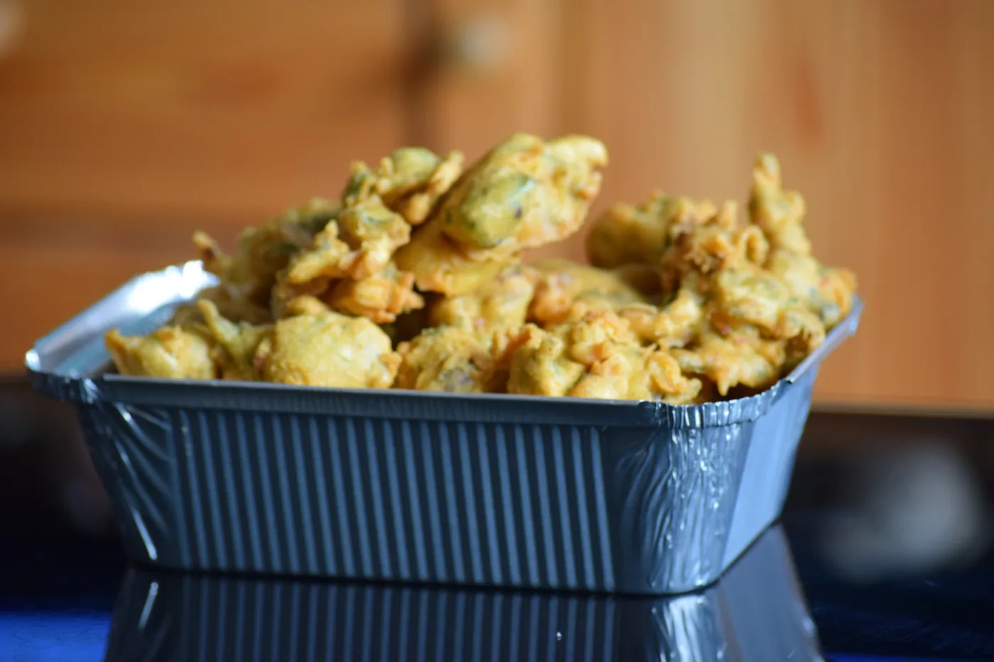 Pakoda takeaway tray from foodfoodfoodies