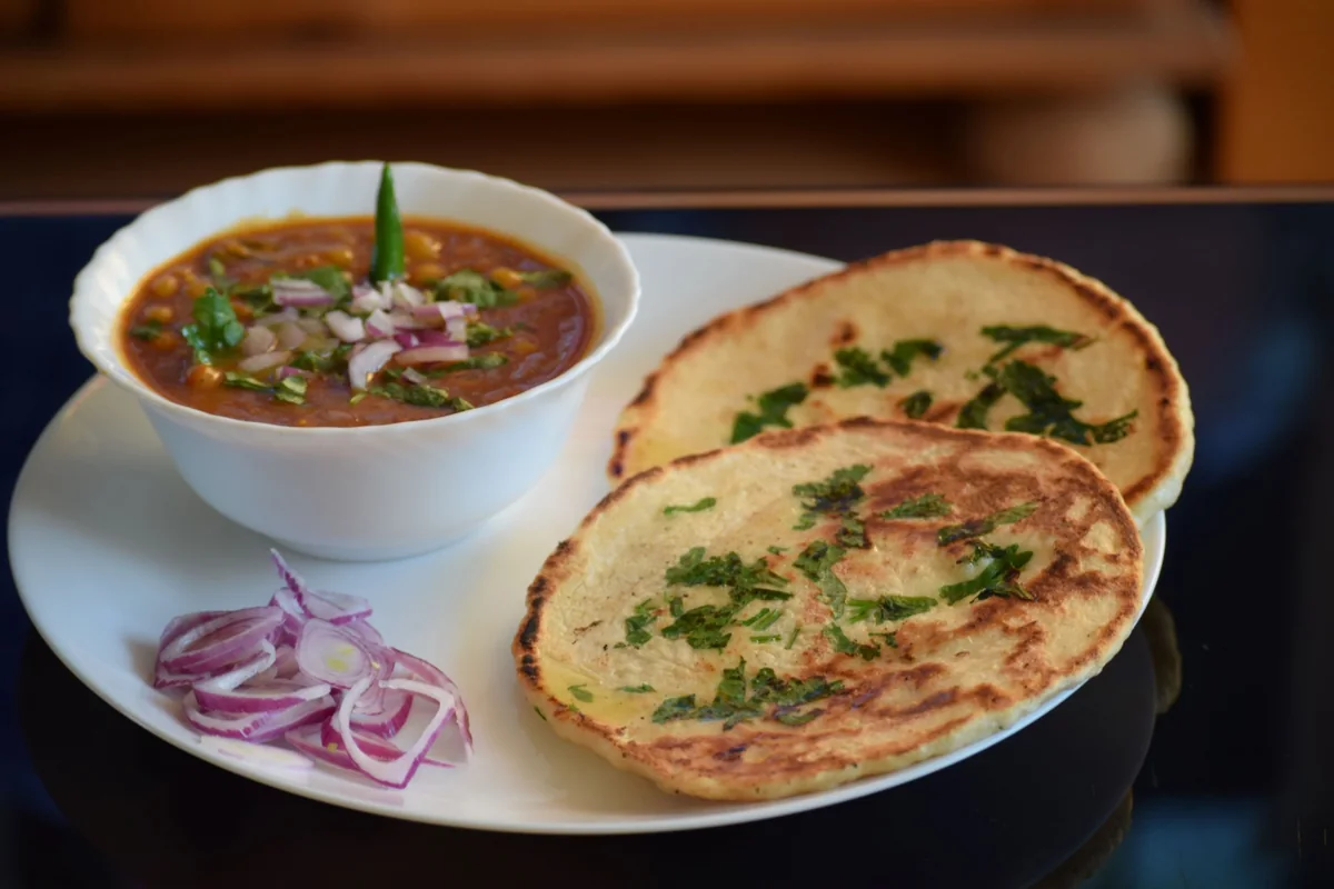 Indian street food plate prepared by foodfoodfoodies