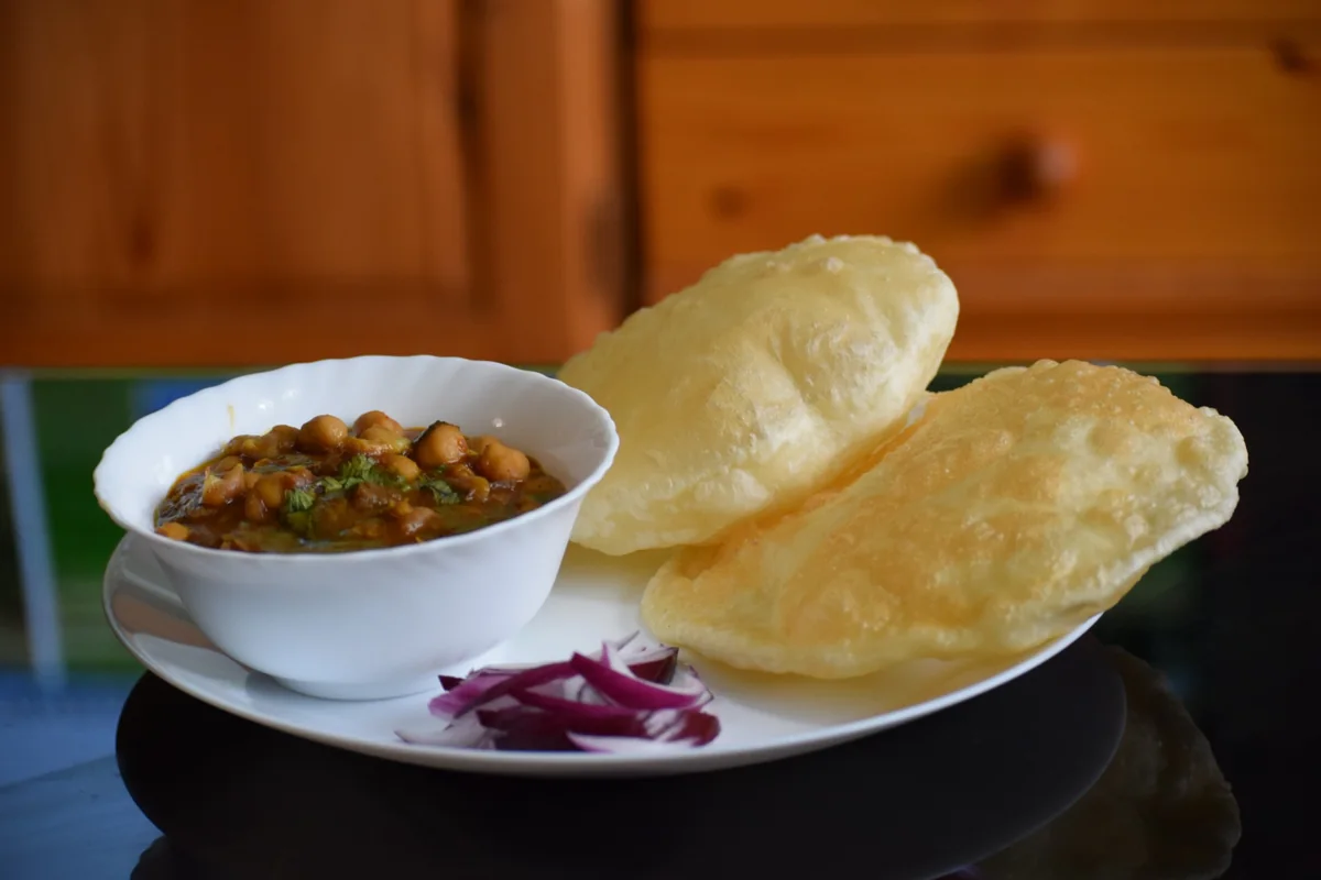 Chole bhature from foodfoodfoodies
